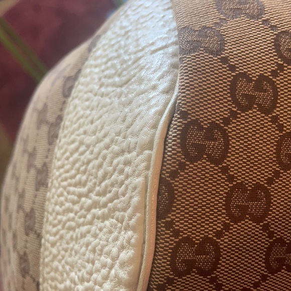 Gucci Monogram Satchel Bag - Picture 12 of 15